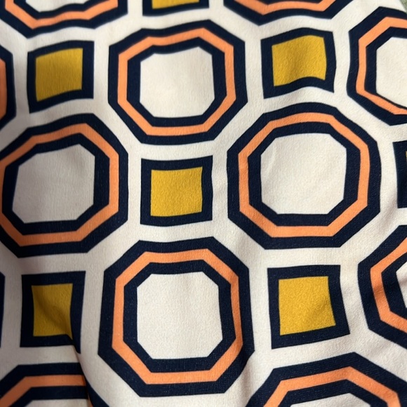 Tory Burch Geo Octagon Square bikini top size L - Picture 5 of 6